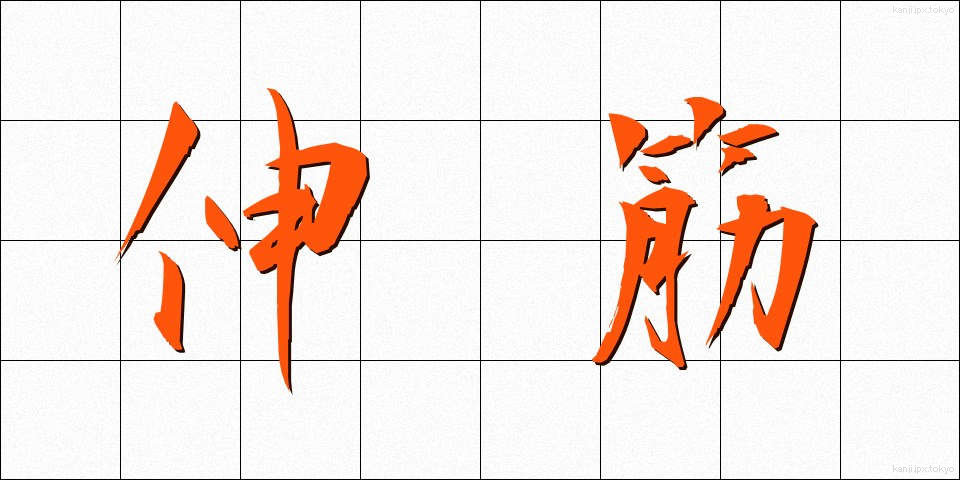 伸筋 (しんきん)