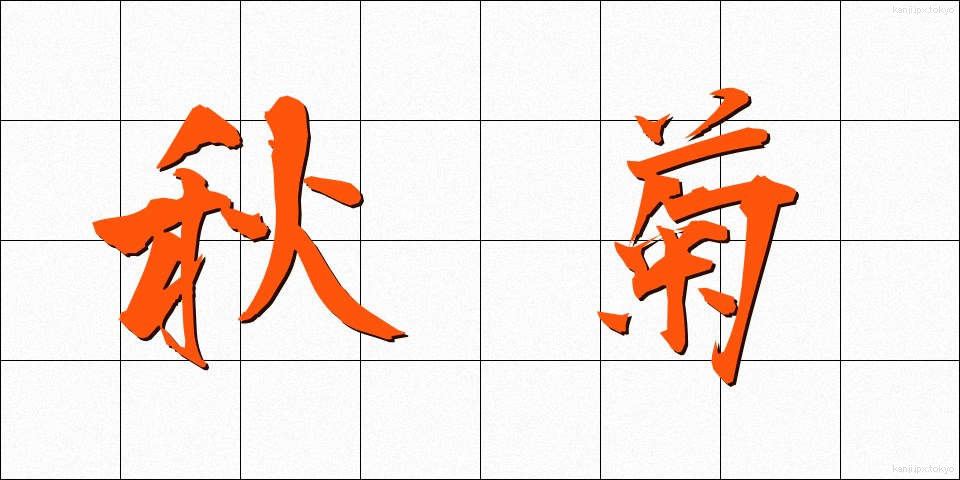 秋菊 (あきぎく)