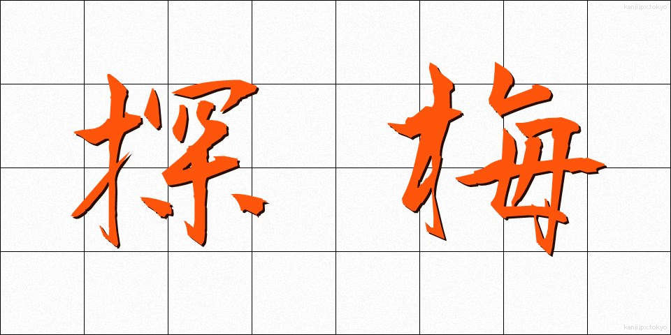 探梅 (たんばい)