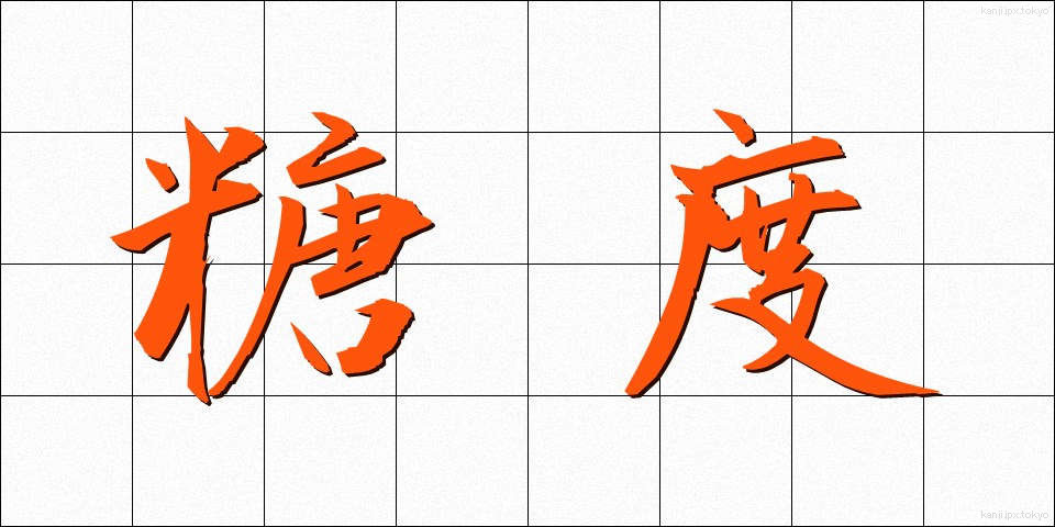 糖度 (とうど)