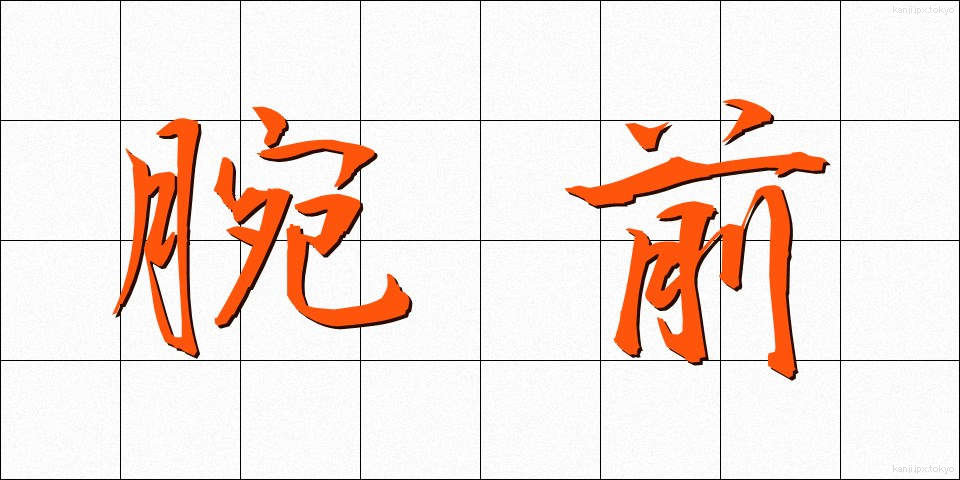 腕前 (うでまえ)