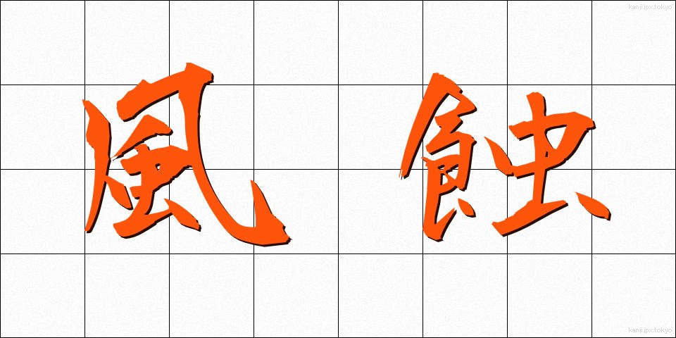 風蝕 (ふうしょく)