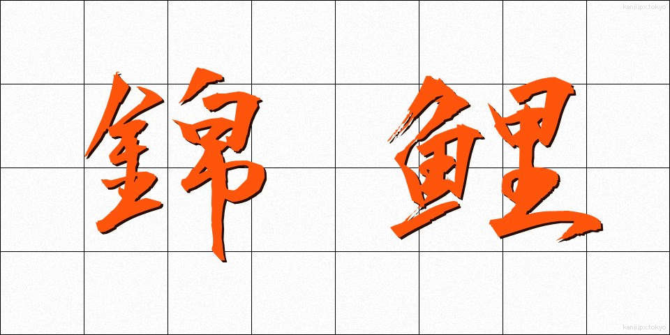 錦鯉 (にしきごい)