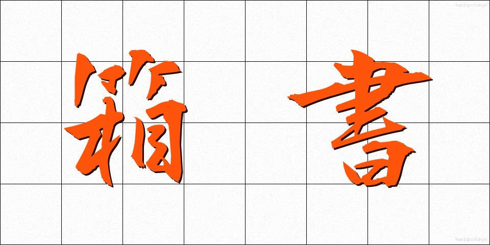 箱書 (はこがき)