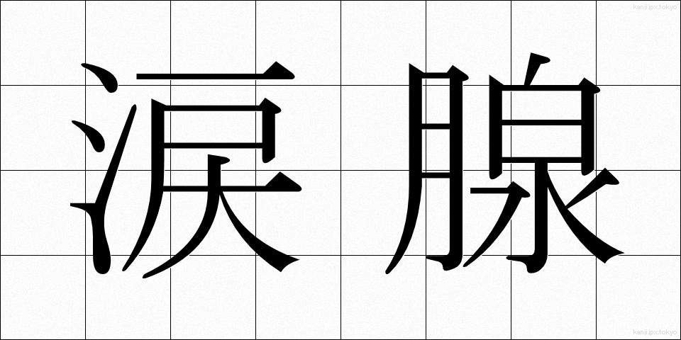 涙腺 (るいせん)