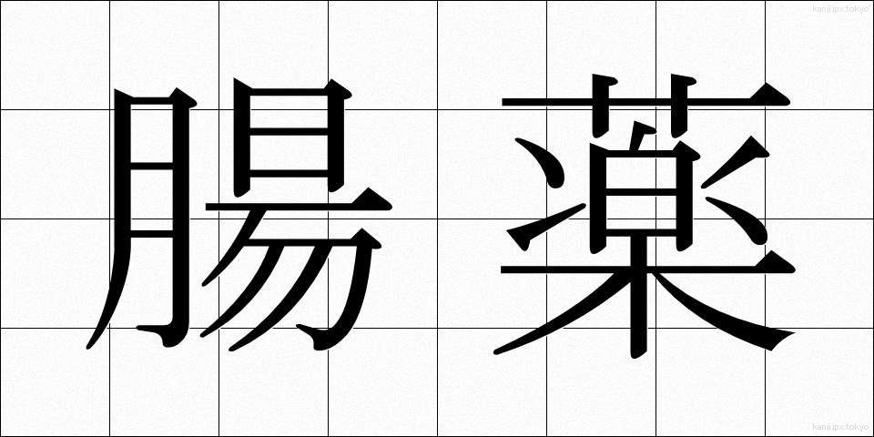 腸薬 (ちょうやく)