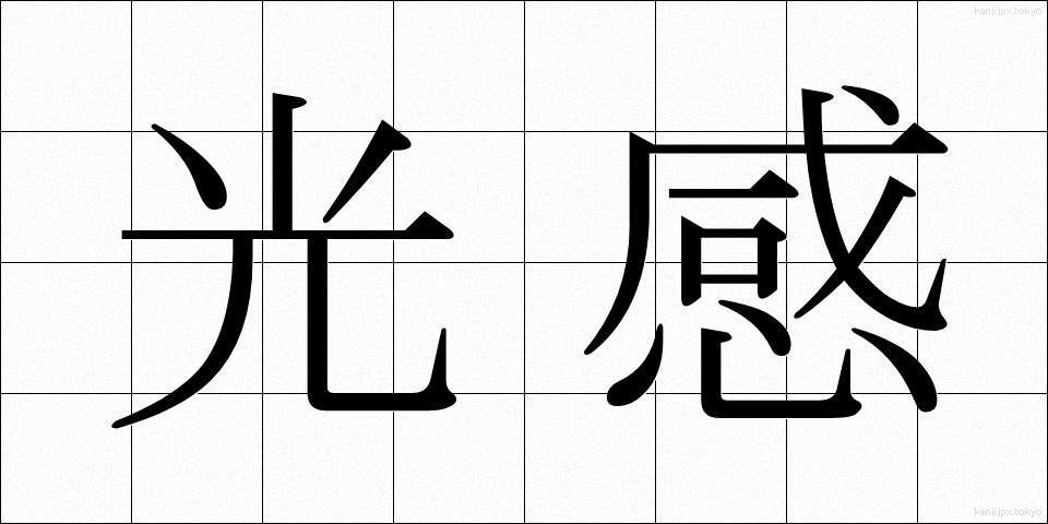 光感 (こうかん)