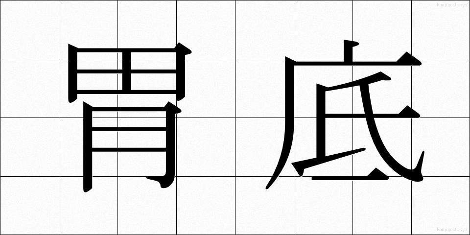 胃底 (いてい)