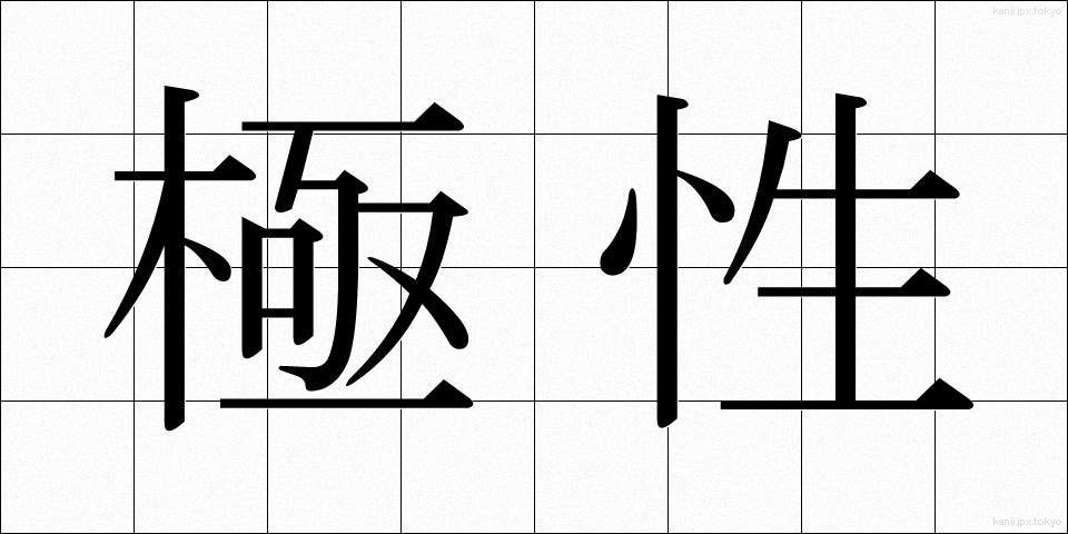 極性 (きょくせい)