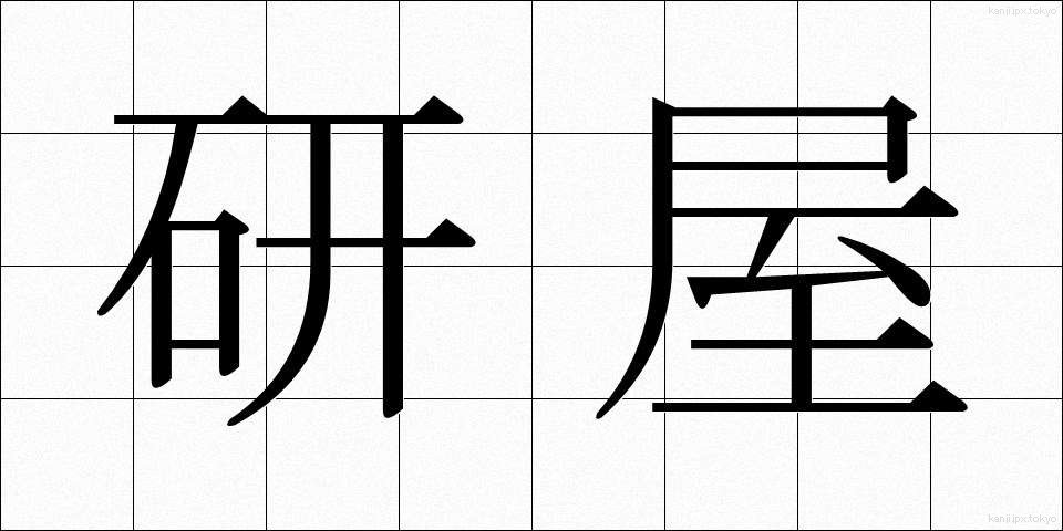 研屋 (とぎや)