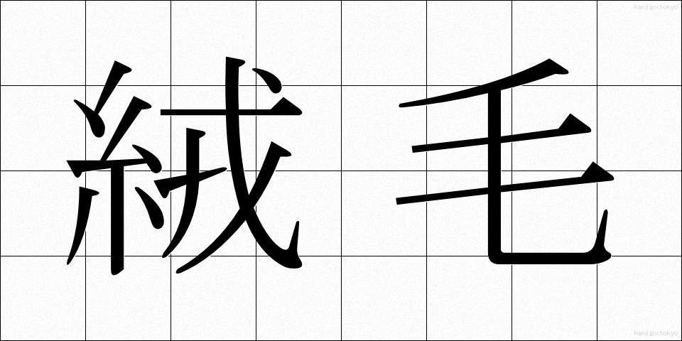 絨毛 (じゅうもう)
