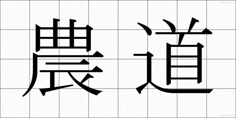 農道 (のうどう)