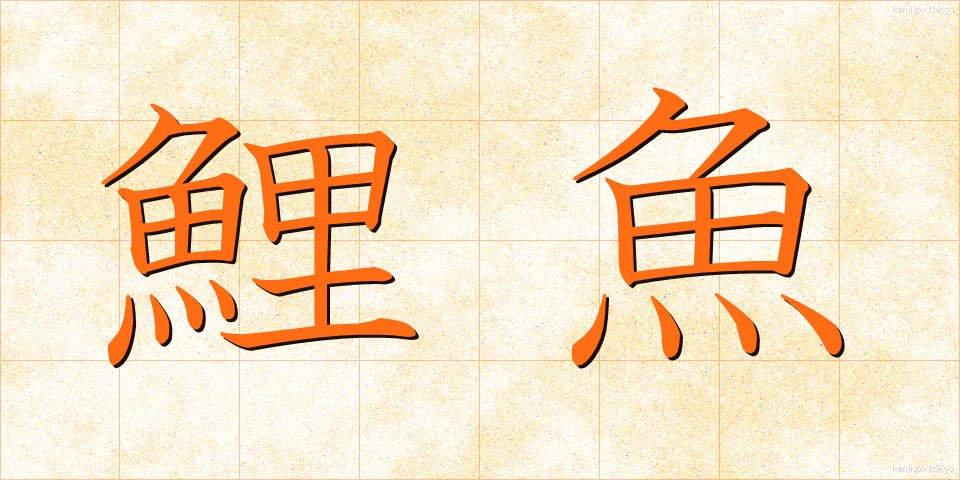 鯉魚 (こい)