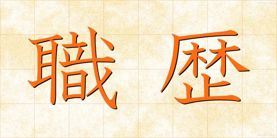 職歴 (しょくれき)