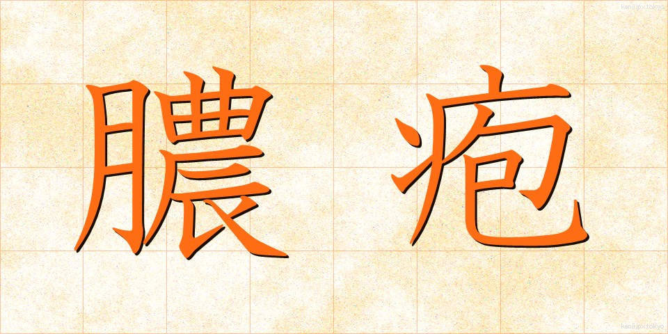 膿疱 (のうほう)