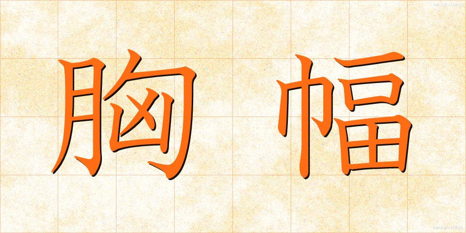 胸幅 (きょうはば)