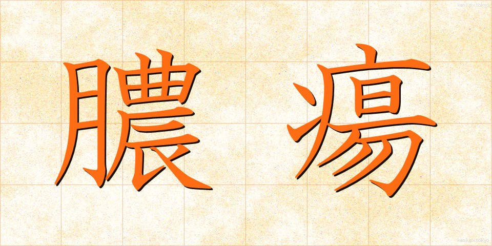 膿瘍 (のうよう)