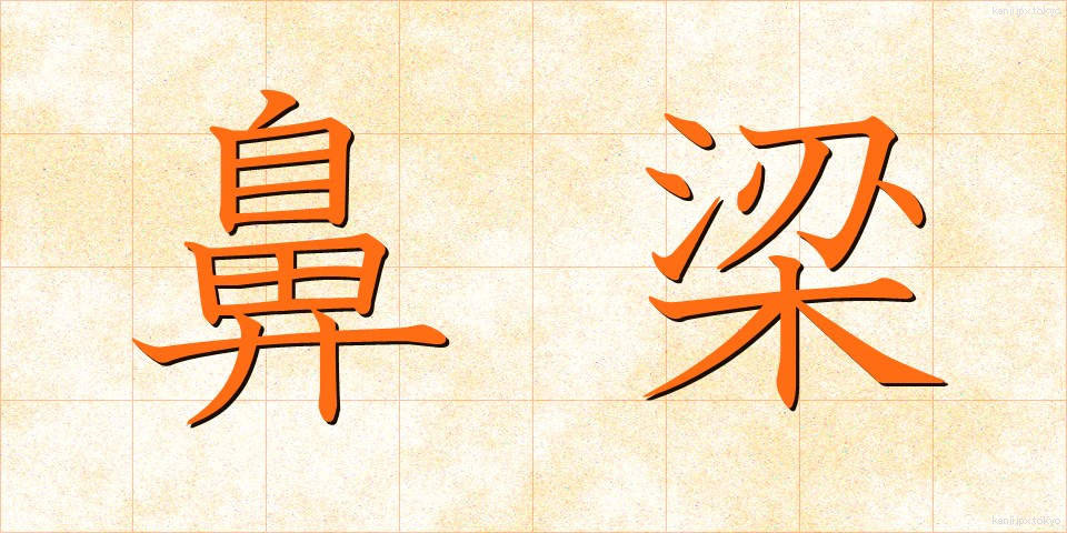 鼻梁 (びりょう)
