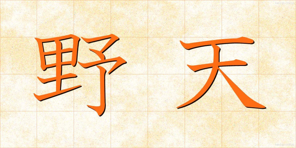 野天 (のでん)