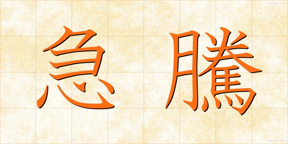 急騰 (きゅうとう)