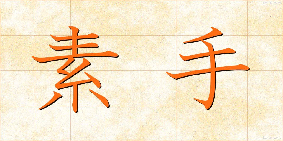 素手 (すで)