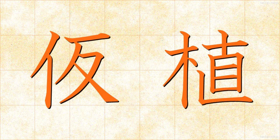 仮植 (かしょく)