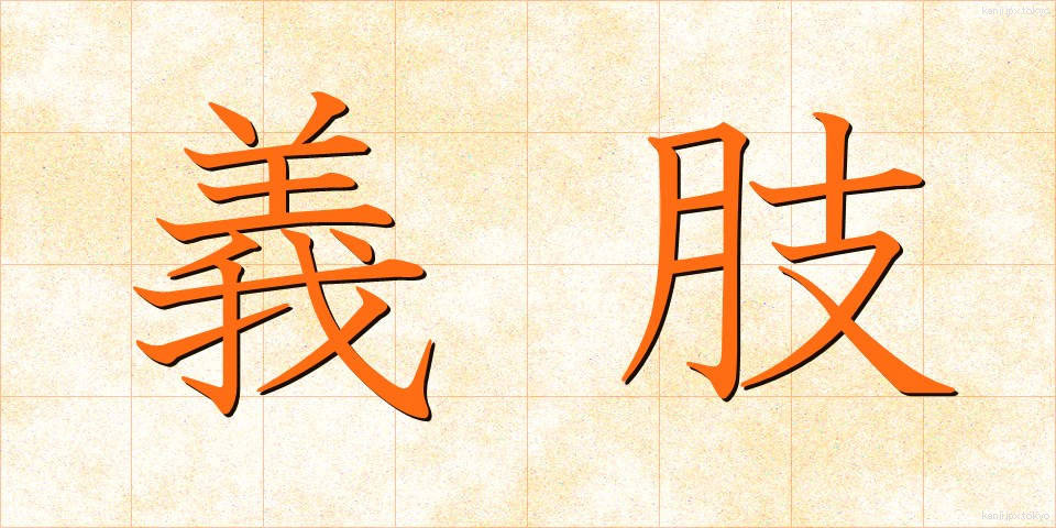 義肢 (ぎし)