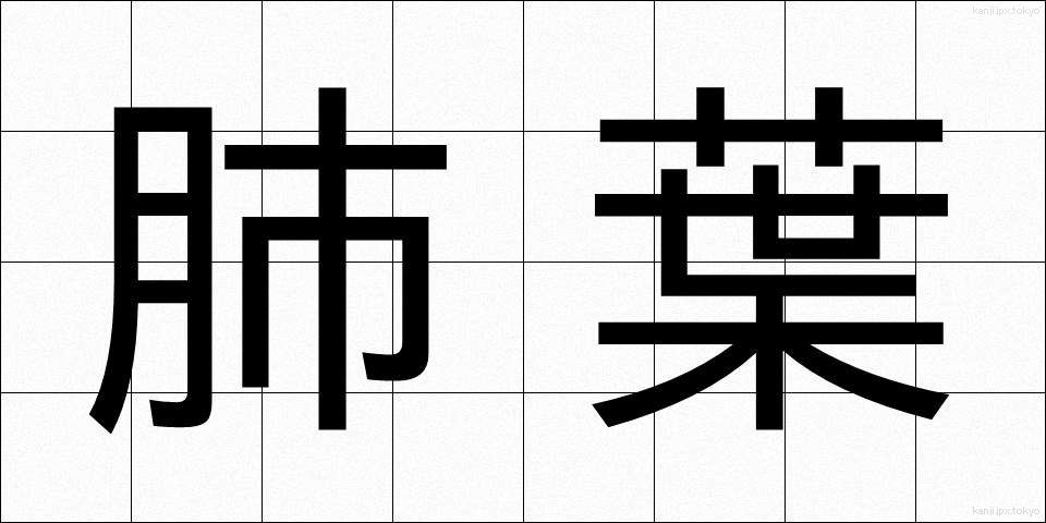 肺葉 (はいよう)