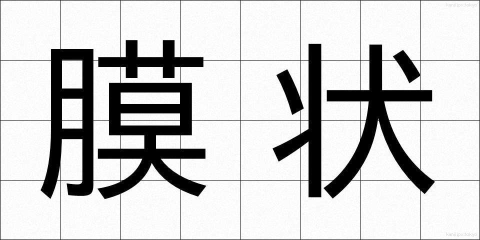膜状 (まくじょう)