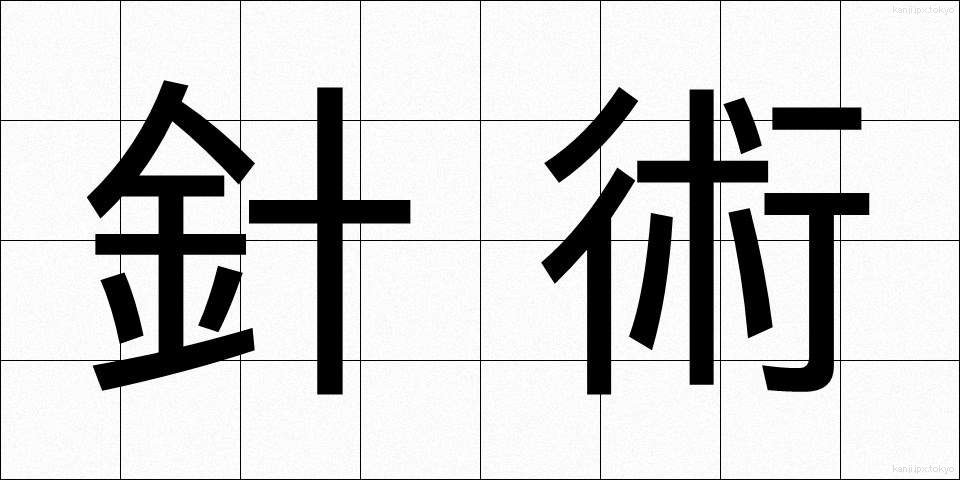 針術 (しんじゅつ)