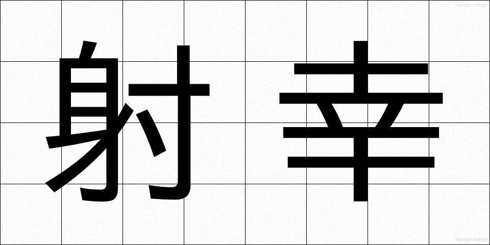 射幸 (しゃこう)