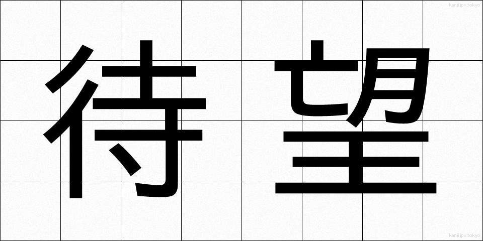 待望 (たいぼう)