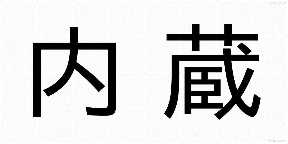 内蔵 (ないぞう)
