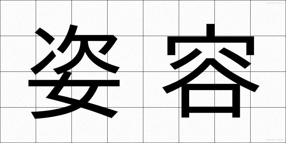 姿容 (しような)