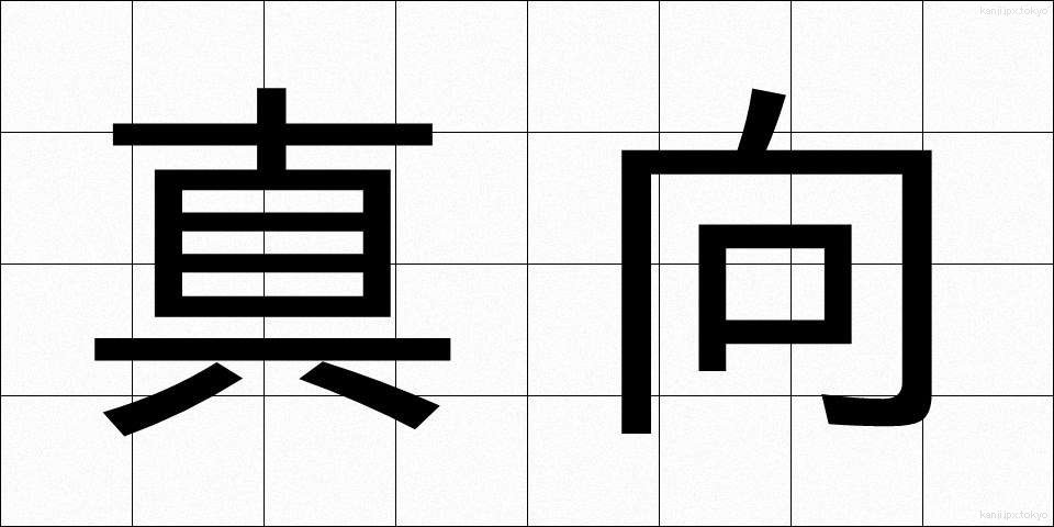 真向 (まっこう)