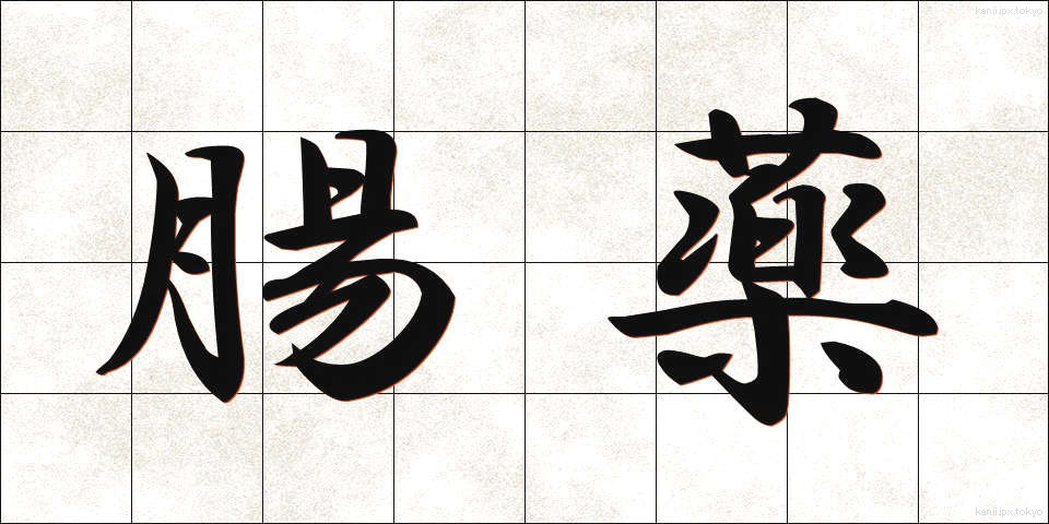 腸薬 (ちょうやく)
