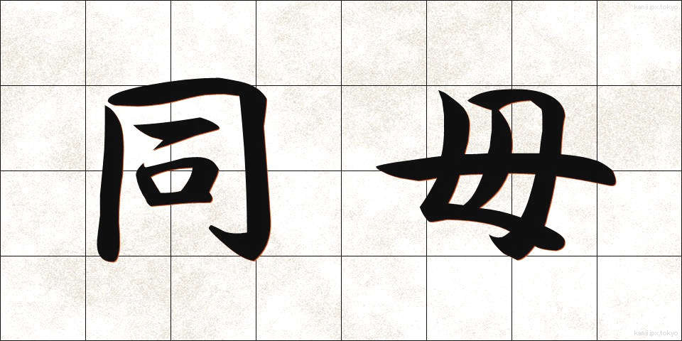 同母 (どうぼ)