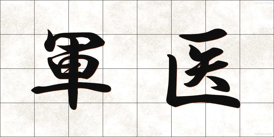 軍医 (ぐんい)