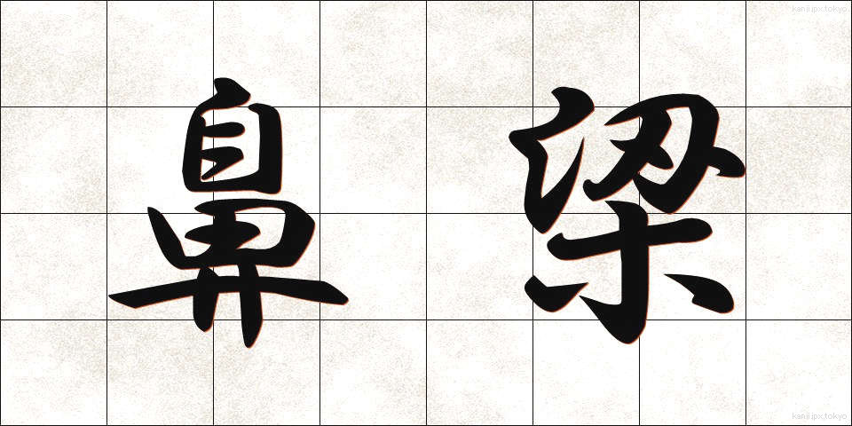 鼻梁 (びりょう)