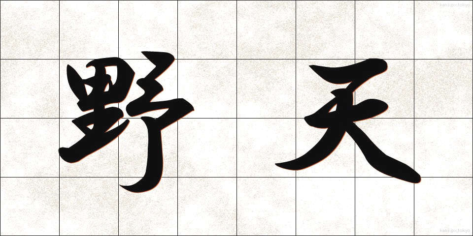 野天 (のでん)