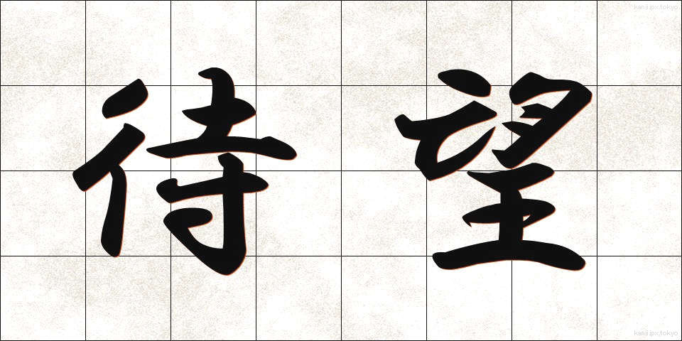 待望 (たいぼう)