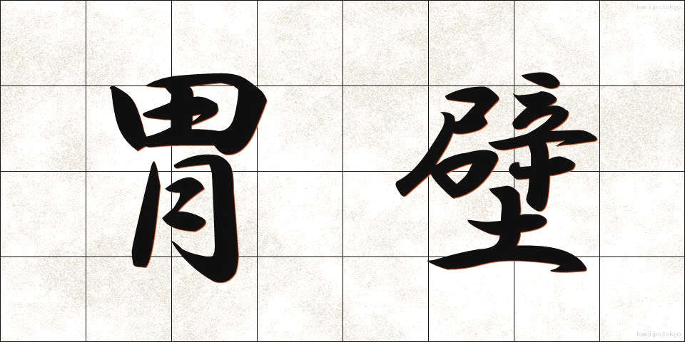 胃壁 (いへき)