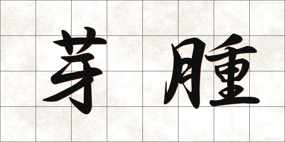 芽腫 (がしゅ)