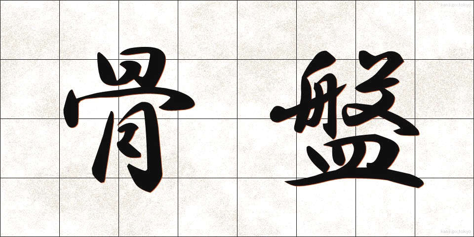 骨盤 (こつばん)