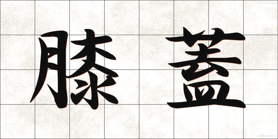 膝蓋 (しつがい)