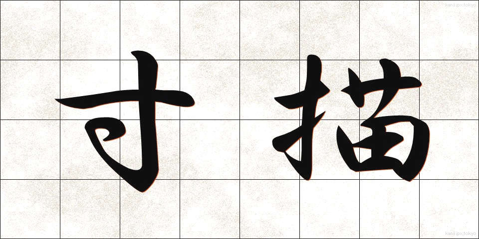 寸描 (すんびょう)