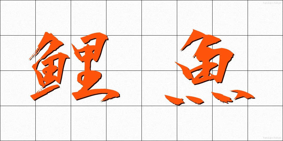 鯉魚 (こい)