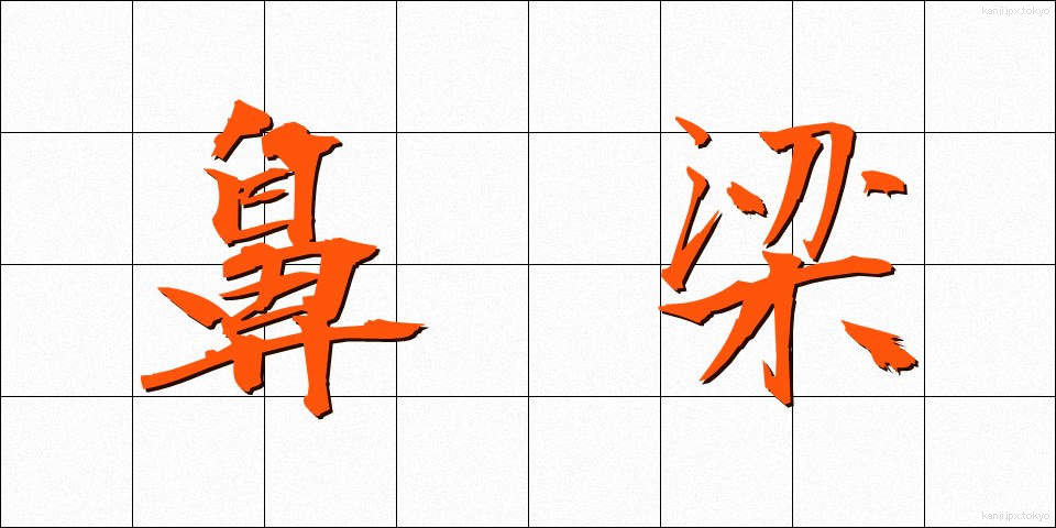 鼻梁 (びりょう)