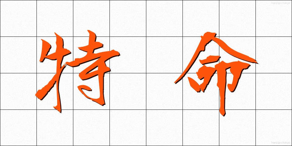 特命 (とくめい)