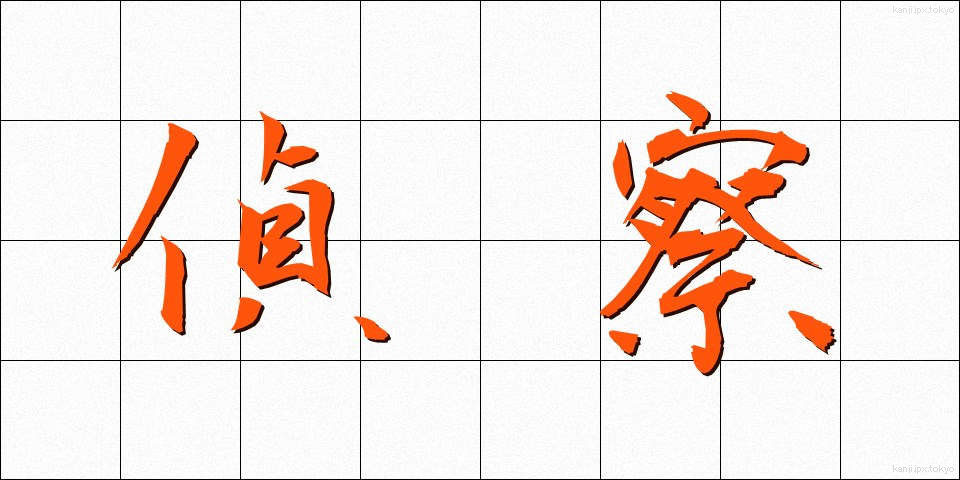 偵察 (ていさつ)